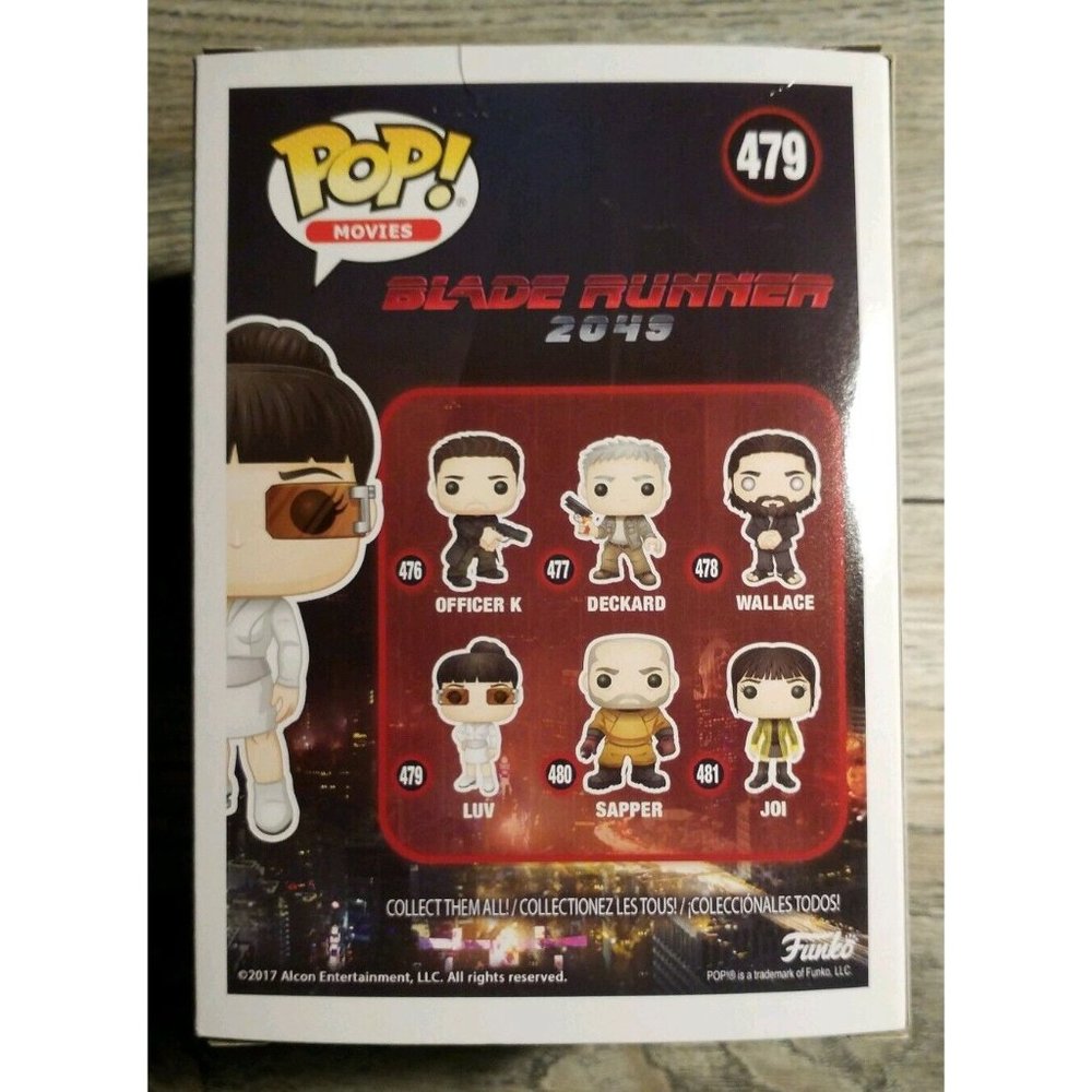 Funko Pop Movies: Blade Runner LUV Vinyl Figure Item #479 Collection - Picture 3 of 6